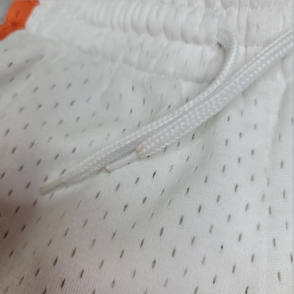 Old Navy White & Orange Basketball Shorts Boys Size 5 XS